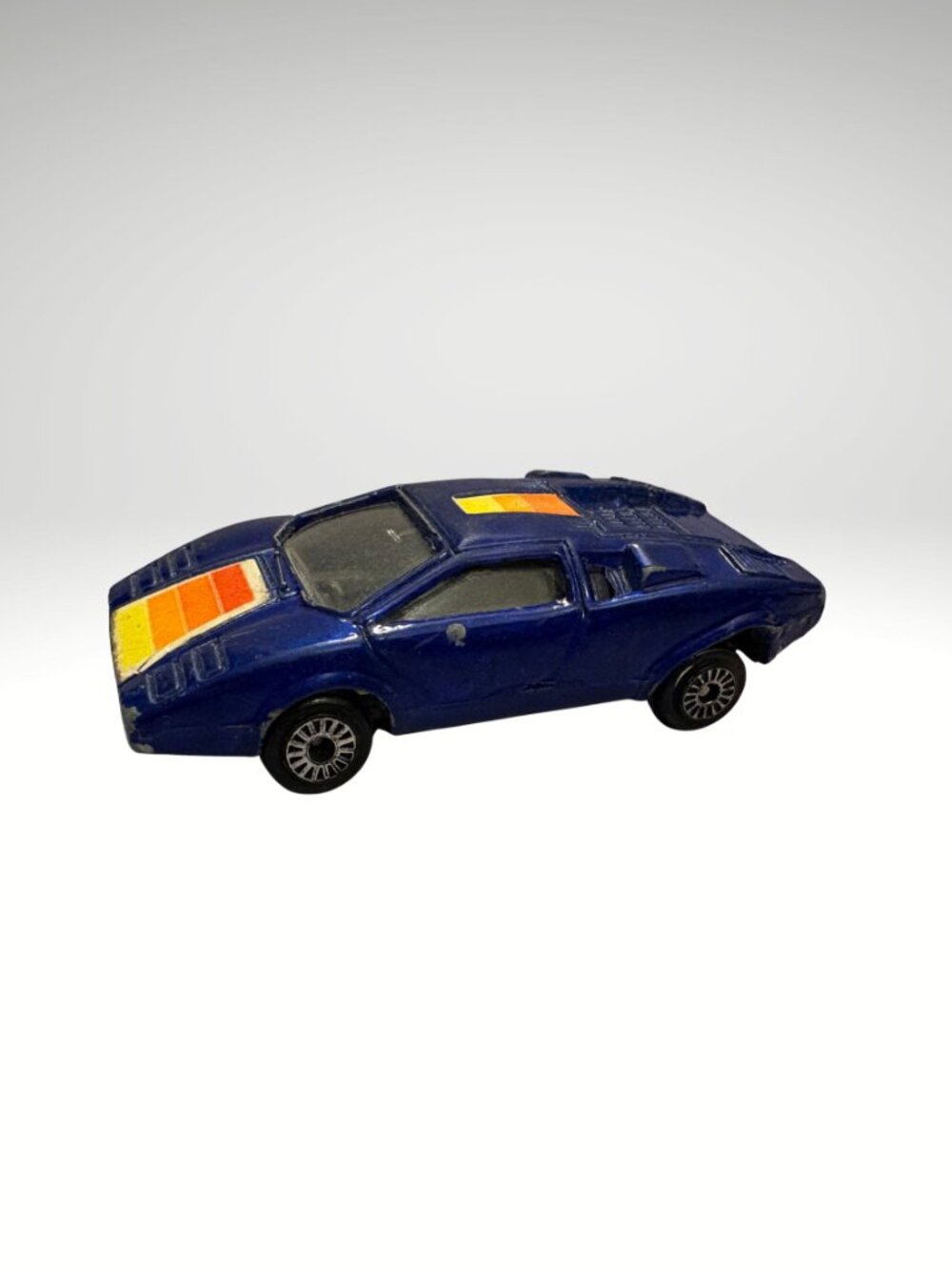 Zylmex Zee 1980's Lamborghini Countach D61 Blue 1:64 Hong Kong (SKU: 233TO)